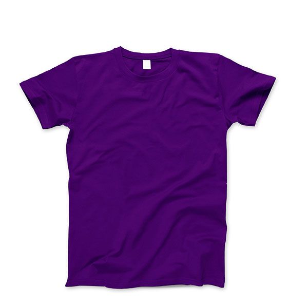 remera violeta lisa